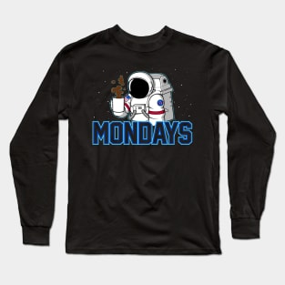 Space Mondays! Long Sleeve T-Shirt